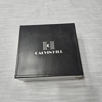 Calvin Hill Juego de Regalo para Hombre Reloj, Cuchillo y Pluma Nuevo Caja Original *Falta Llavero Foto 1 de 4
