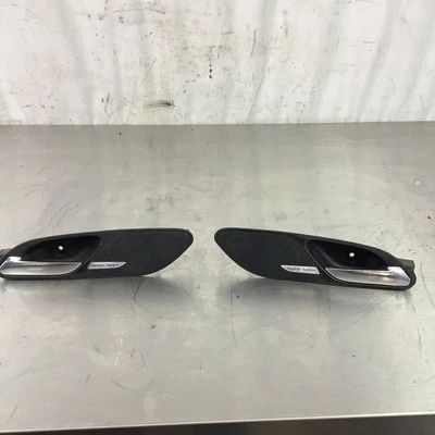 01-06 BMW E46 Coupe 330ci M3 Left Right Harman Kardon Door Handle Cover Set OEM - Image 1 of 4