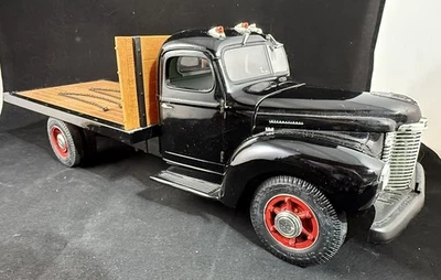 DCB 1948 International KB-5 Flatbed Truck Goodyear Tires 1/16 Scale Diecast Toy - Image 1 of 4