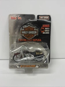 Maisto Harley-Davidson 2001 FLSTS Heritage Springer 1:24 Scale New Red - Picture 1 of 2