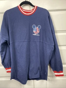 Disney Spirit Jersey Unisex Disneyland Resort American Flag Mickey Mouse Large - Picture 1 of 9