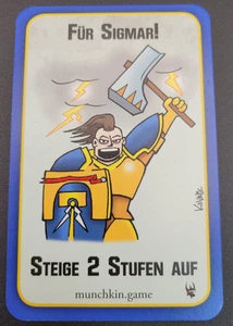 Munchkin Warhammer Age of Sigmar (Pegasus): Promo Karte "Für Sigmar!" - Deutsch - Bild 1 von 2