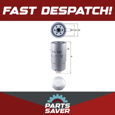 Filtro de combustible compatible con Jeep Cherokee KJ 2.8D 02 a 08 ENR Mahle calidad superior garantizada Foto 1 de 4