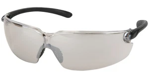 Crews BL119 BlackKat Safety Glasses Indoor/Outdoor Clear Mirror Lens (12 Pair) - Picture 1 of 1