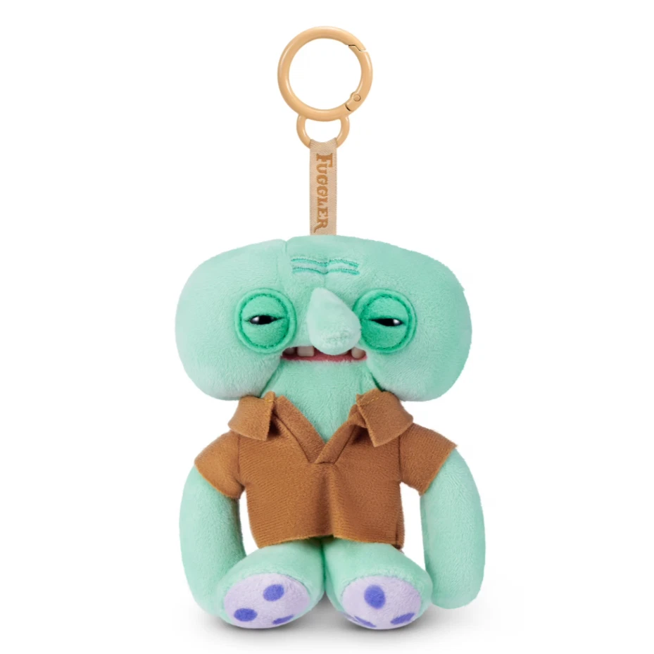 Fuggler SpongeBob SquarePants Keychain Plush Ring Squidward Zuru