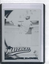 2010 Topps Pro Debut Jamie McOwen Black Printing Plate...Only one in World 1/1