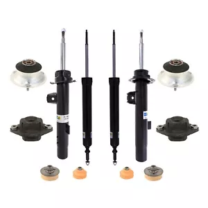 Bilstein B4 Front and Rear Struts & Shocks Absorbers Mounts Kit For BMW E90 E91 - Picture 1 of 7