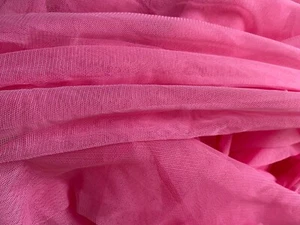 Paquete de 3,5 metros de tela de tul suave rosa afilada tela de malla de costura de vestido - Imagen 1 de 10