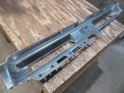 1963 Pontiac Catalina interior dash panel chrome insert frame trim molding - Image 1 of 4