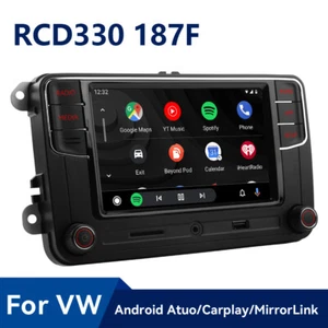 NONAME RCD330 187F Autoradio Stereo Carplay Android Auto Für VW Golf CC Tiguan - Bild 1 von 20