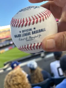 MLB Official Rawlings Game Used Batting Practice MLB Major League Baseballs - Picture 1 of 3
