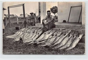 Gabon - PORT GENTIL - Barracuda Sport Fishing - Publ. Tourist office - Picture 1 of 2