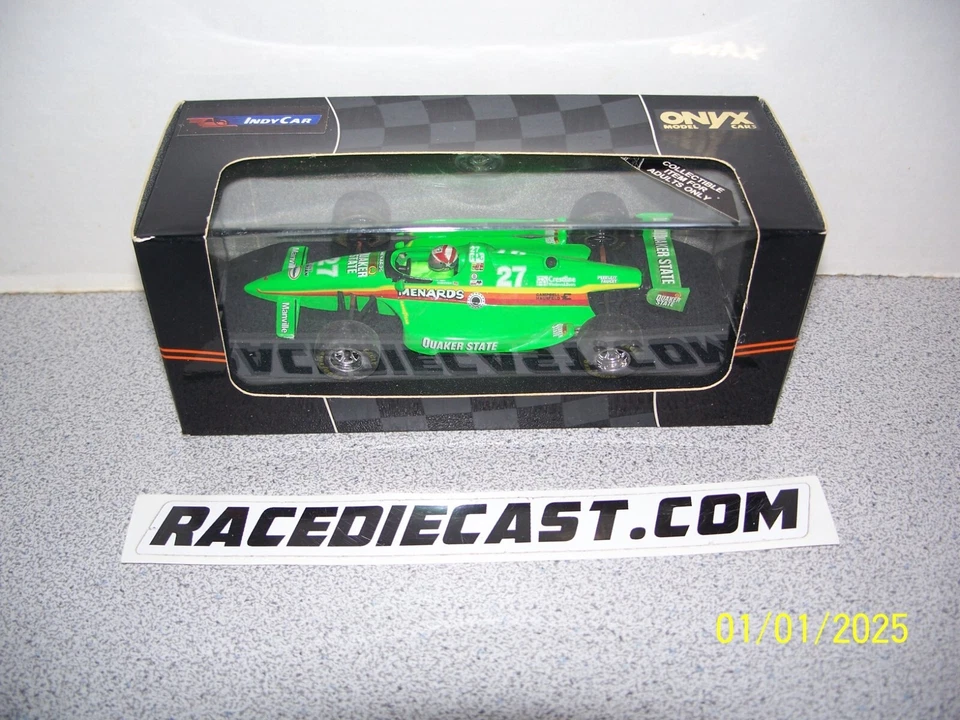 #27 EDDIE CHEEVER MENARDS / QUAKER STATE 1/43 ÔNIX 1993 INDYCAR - Imagem 1 de 1