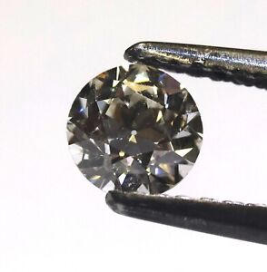 GIA certified loose .56ct I SI2 Old European cut round diamond Natural vintage