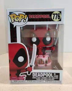 Deadpool 30 Aniversario Deadpool in Cake Funko Pop! Figura Vinilo #776 Nueva - Imagen 1 de 6