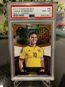 James Rodriguez 2017 Panini Select Multi - Color #80 Colombia Soccer PSA 8 - Bild 1 von 6