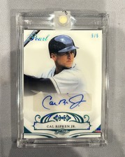 Cal Ripken 2018-19 Leaf Pearl /5 Auto 🔥🔥🔥 Encased JH Baltimore Orioles