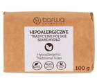 Barwa Hypoallergenic Traditional Polish Gray Soap Natural Ingredients Vegan 100g