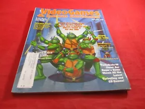 Video Games & Computer Entertainment Dec 1990 Teenage Mutant Ninja Turtles Cover - Picture 1 of 4
