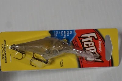 1 - ¡Señuelo de pesca de lubina Berkley Frenzy Medium Diver Crankbait! Modelo # FD7-M-AY Foto 1 de 4