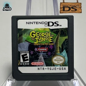George of the Jungle Search for the Secret (Nintendo DS) Auténtico ENVIADO HOY - Imagen 1 de 1