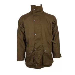 Stormkloth Mens Hunters Canvas Game Coat Waterproof Breathable Brown - Picture 1 of 5