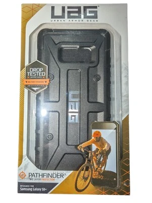 A5. UAG, Samsung Galaxy S8+ Phone Case Rugged Polycarbonate - PATHFINDER Black - Image 1 of 2