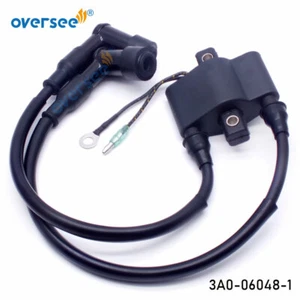 Ignition Coil With Plug Cap 3A0-06048 For 25 30HP Tohatsu Mercury Outboard Motor - Picture 1 of 4