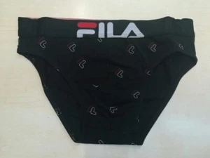 SLIP FILA UOMO NERO MODA - MISURE 3/S/46 - 4/M/48 - 5/L/50 - 6/XL/52 - 7/XXL/54 - Foto 1 di 6