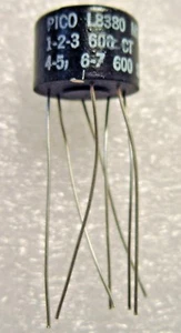 L-8380 PICO ULTRA MINIATURE CHIP TRANSFORMER MIL#: M27/357-043 L-Series Plug in - Picture 1 of 3