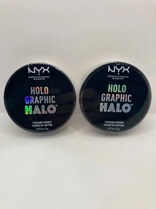 2 Pack - NYX Holographic Halo Finishing Powder - HHFP02 Magical - NEW SEALED - Picture 1 of 1