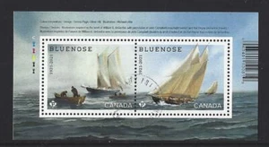 CANADA 2021 BLUENOSE MINIATURE SHEET FINE USED - Picture 1 of 1