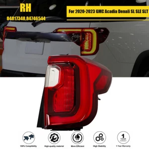 Conjunto de luz trasera lateral de pasajero para GMC Acadia 2020 2021 2022 2023 con cromo - Imagen 1 de 12
