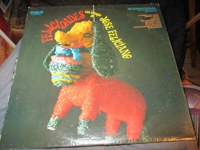 1971  Felicidades Con Lo Mejor JOSE FELICIANO US LP RCA FSP4383 Latin Pop VG+ - Image 1 of 3