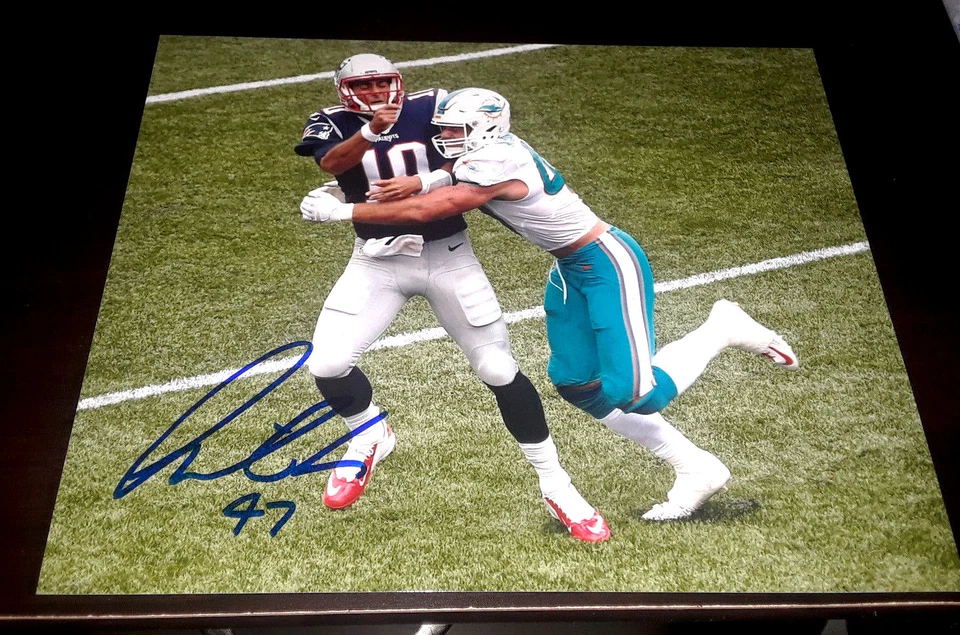 FOTO 8X10 FIRMADA AUTOGRAFIADA DE KIKO ALONSO DELFINES DE MIAMI #1 CON CERTIFICADO DE AUTENTICIDAD Foto 1 de 1