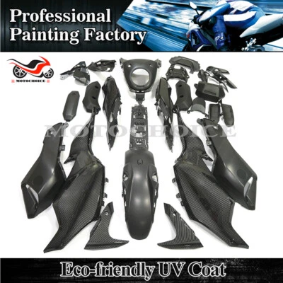 Kit de carenado de fibra de carbono para carrocería de inyección ABS Yamaha FZ07 MT-07 2012-2017 Foto 1 de 4