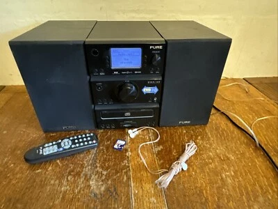 PURE  DMX-60 DAB/FM/CD MP3/ SD Card Micro System. Pause &  Rewind Live Radio - Image 1 of 4