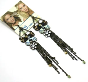 Lampadario V3 pendente FARFALLA ORECCHINI lunghi claire's Mary Kate Ashley - Foto 1 di 9