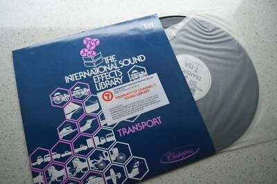 THE INTERNATIONAL SOUND EFFECTS LIBRARY TRANSPORT RARE LP! YACHT BOAT ROCKET - Image 1 of 2