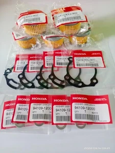 CRF250L,M,RL CRF300L,LR,LS FILTRO DE ACEITE X5 JUNTA X5 ARANDELA TRITURADORA X5 HONDA OEM - Imagen 1 de 12