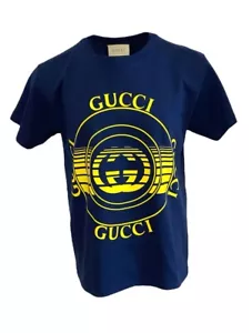 GUCCI HERREN T-SHIRT BLAU GR. XXL NEU! - Bild 1 von 4