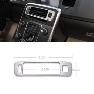Para Volvo V60 S60 Consola Acero Inoxidable Aire Acondicionado Ventilación Decoración Borde - Imagen 1 de 4