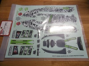 KYOSHO SXD101 Decal SCORPION XXL GP - Picture 1 of 1