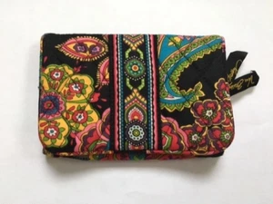 Vera Bradley Symphony in Hue Taxi Wallet with Kiss Lock Coin Purse HTF NWOT - Picture 1 of 4