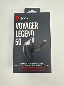 Poly Voyager Legend 50 Premium Bluetooth Headset Black - Picture 1 of 7