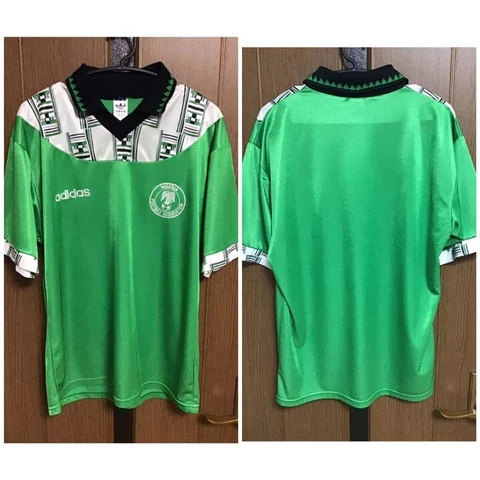 NIGERIA 1994 World Cup Jersey HOME L  Football Shirt Adidas Original  Soccer Cover