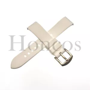 Correa de reloj de goma de silicona blanca 18 20 22 mm liberación rápida se adapta a Movado EE. UU. - Imagen 1 de 4