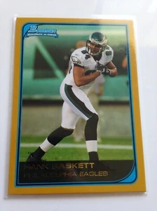 Bowman Gold 2006 novato Hank Basket Eagles #214 envío bajo - Imagen 1 de 1