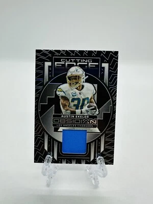 2023 Panini Obsidian CEM-AEK Austin Ekeler Cutting Edge Jersey /199 Chargers - Image 1 of 2