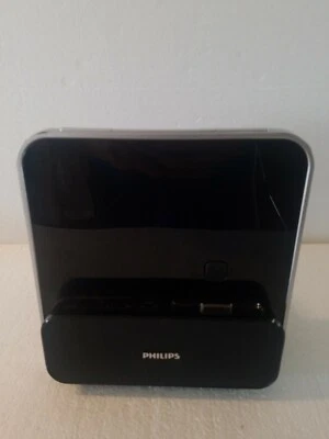 Altavoz Philips Dc315/37 para radio reloj LED iPod/iphone de 30 pines (NEGRO) Foto 1 de 4